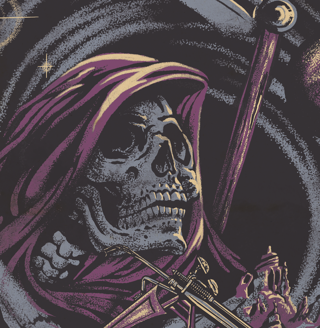 "VISIONS" 24X24 COTTON MINI BANNER