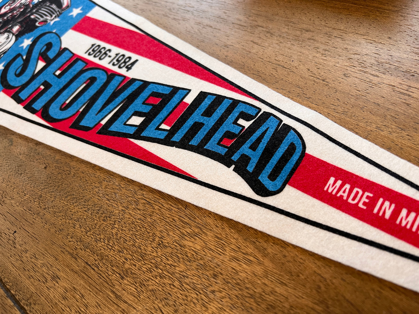 SHOVELHEAD SOUVENIR PENNANT