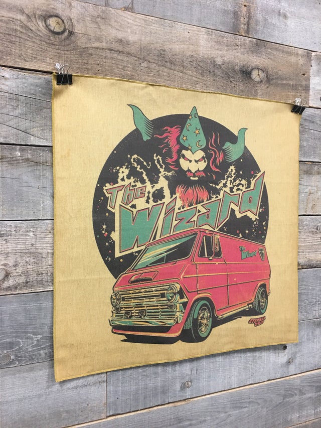 The Wizard 24X24 MINI BANNER