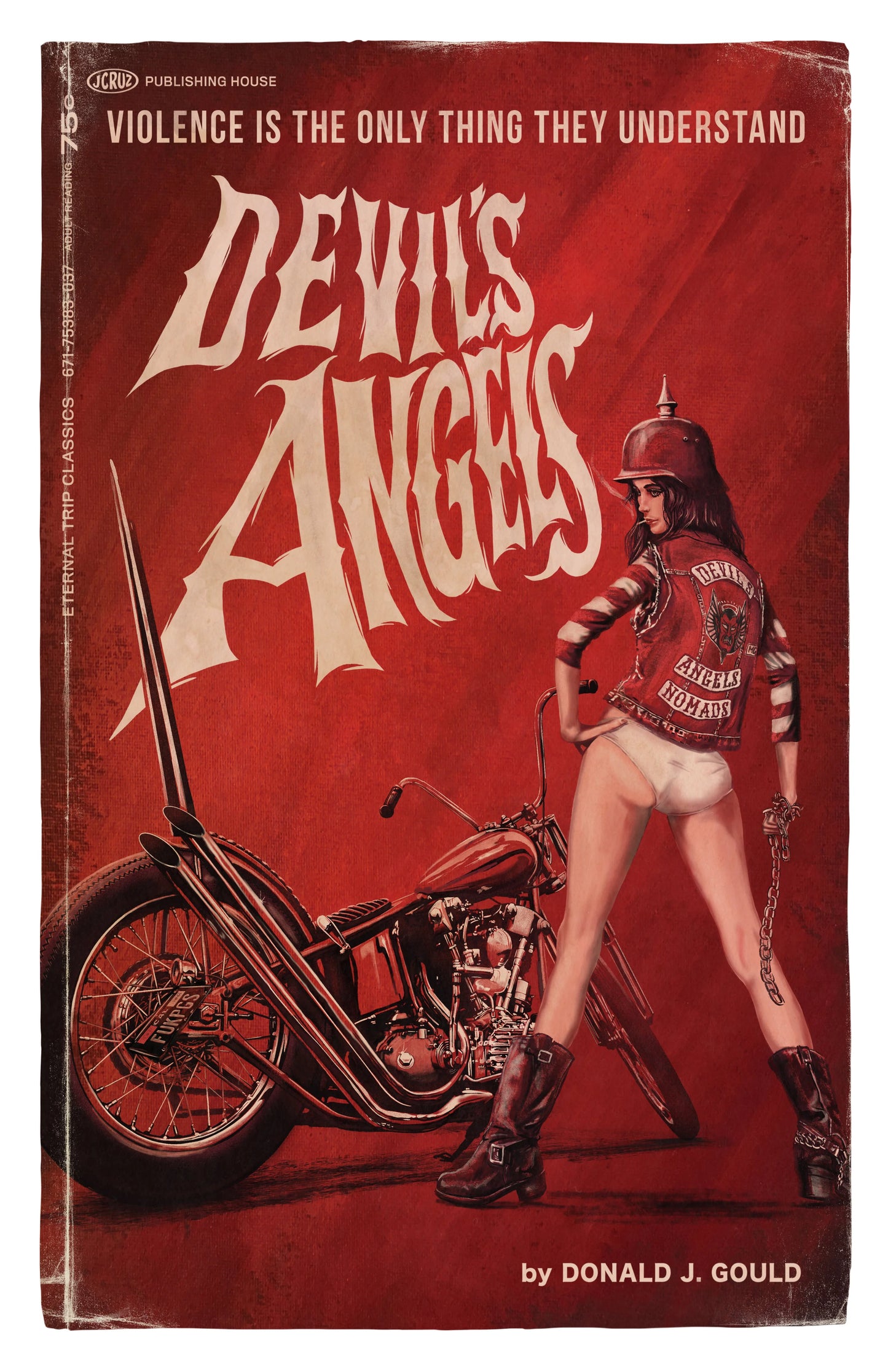 "DEVILS ANGELS" SIGNED PRINT