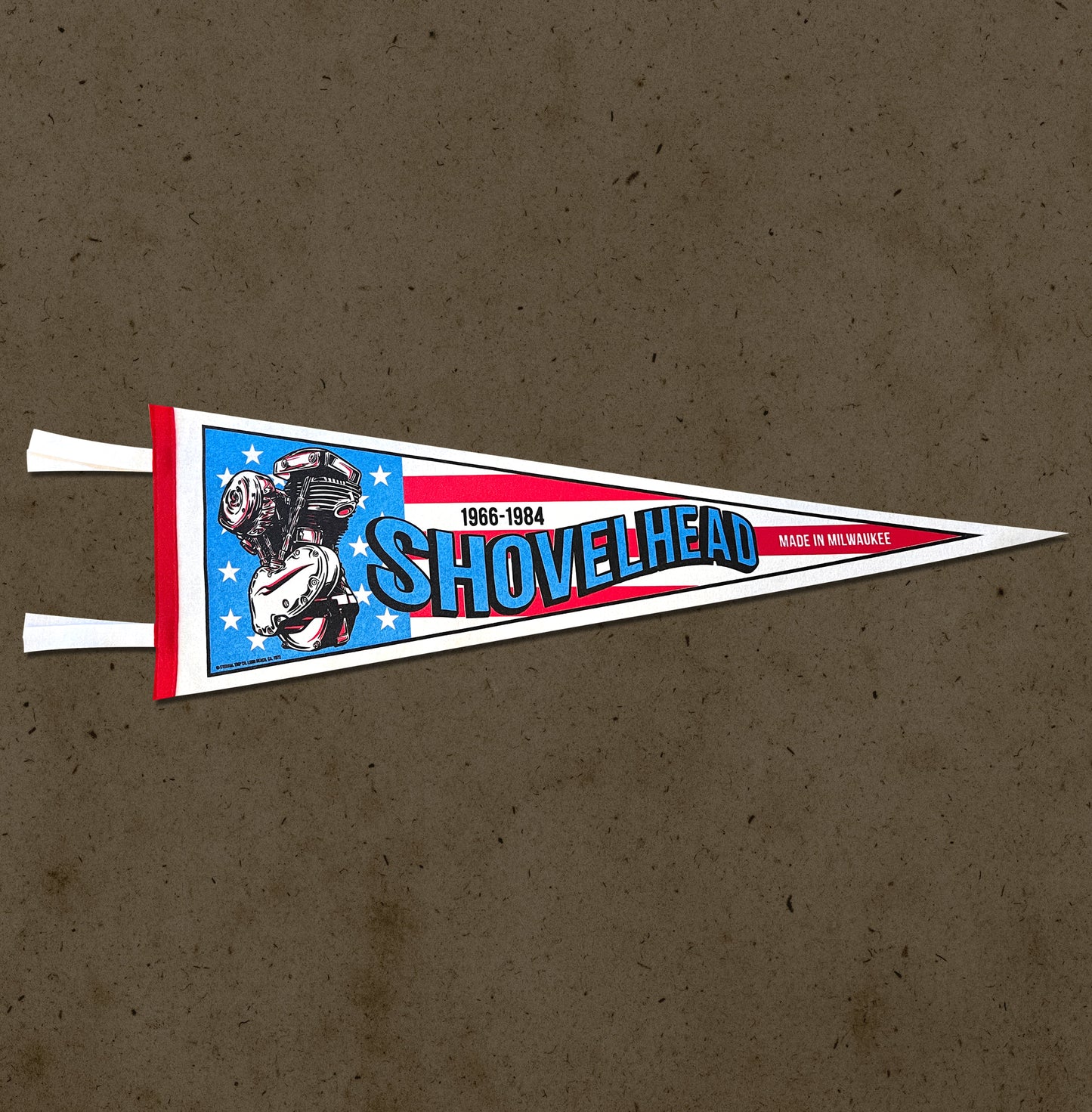 SHOVELHEAD SOUVENIR PENNANT